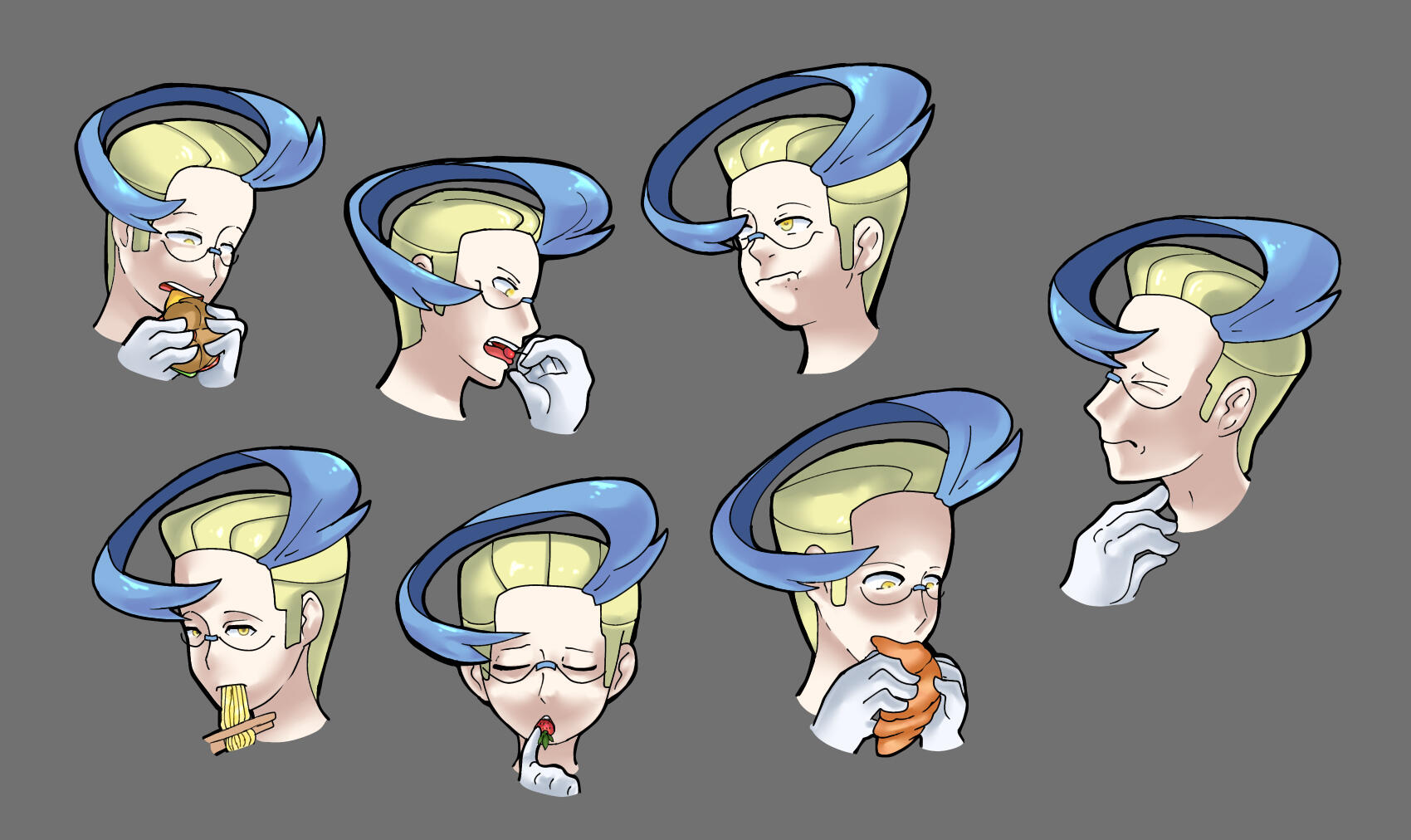 Headshot sheet